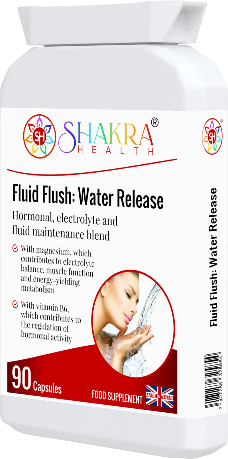 [Australia] - Fluid Flush: Water Release | Fluid Balance Support and Herbal Supplement - Spirituality, Science & Supplements by Shakra Health 