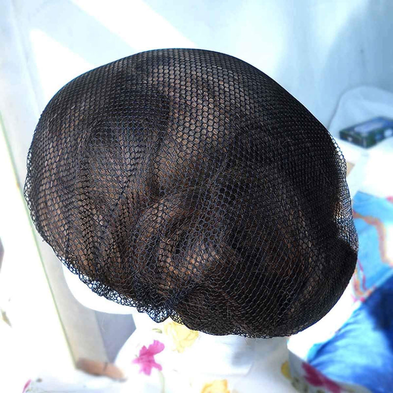 [Australia] - Frcolor 12pcs Disposable Mesh hair net Caps for Cosmetics Kitchen Cooking Home Industries Hospital 