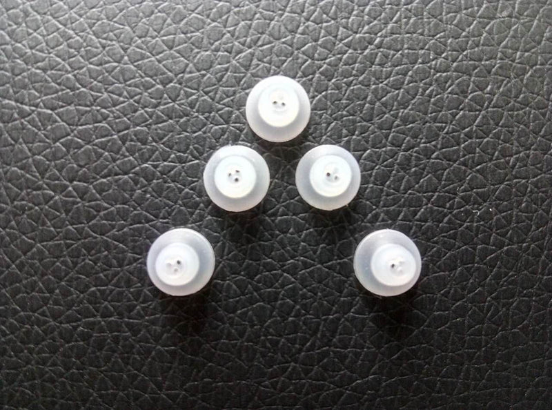 [Australia] - Jungle Care Hearing Aid Ear Piece Closed Domes 6mm 5-Pack Comfortable PSAP (Personal Sound Amplifiers Product) Kit Ear Tips Invisible, Perfect for Open Air (Open fit), Except for RIC 