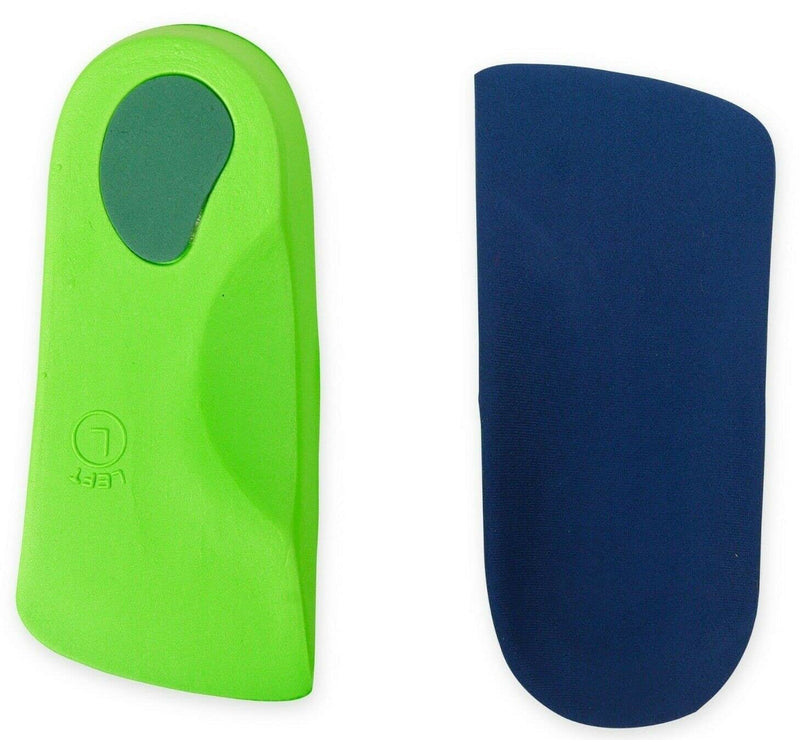 [Australia] - Plantar Fasciitis Orthotic 3/4 Insoles Arch Support Shoe Boot Inserts Women Men Insole Flat Feet Insert UK 3 - 4.5 
