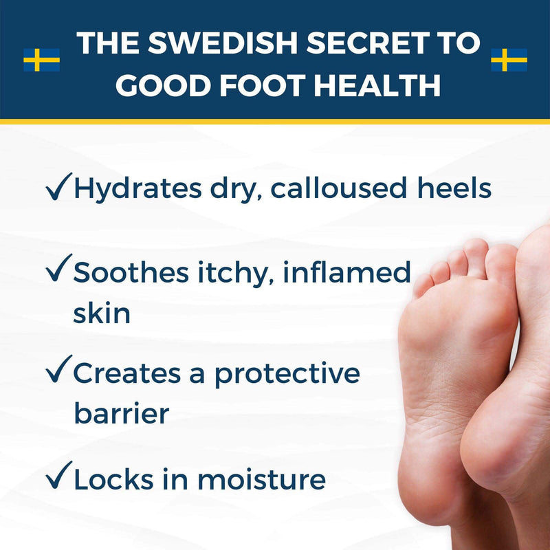 [Australia] - Nordic Care Foot Care Cream 6 oz. (Pack of 2) 