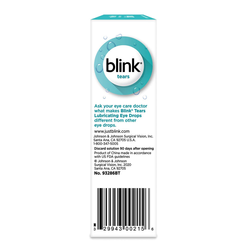 [Australia] - Blink Tears Lubricating Mild-Moderate Dry Eye Drops, 0.5 Fluid Ounce 