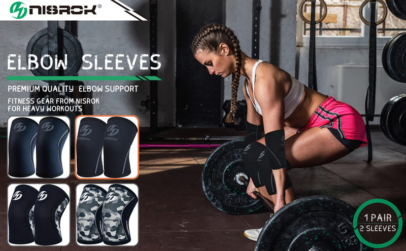 [Australia] - Knee Sleeves (1 Pair), 7mm Neoprene Compression Knee Braces, Great Support for Cross Training, Weightlifting, Powerlifting, Squats, Basketball and More Small Black 