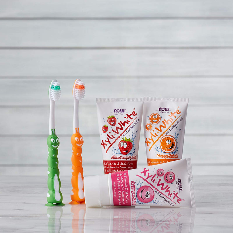 [Australia] - NOW Solutions, Xyliwhite™ Toothpaste Gel for Kids, Bubblegum Splash Flavor, Kid Approved! 3-Ounce, packaging may vary 