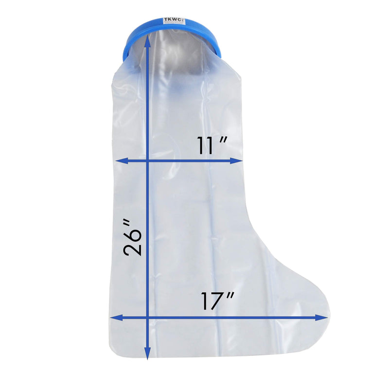 [Australia] - TKWC INC Water Proof Leg Cast Cover for Shower - #5738 - Watertight Foot Protector 