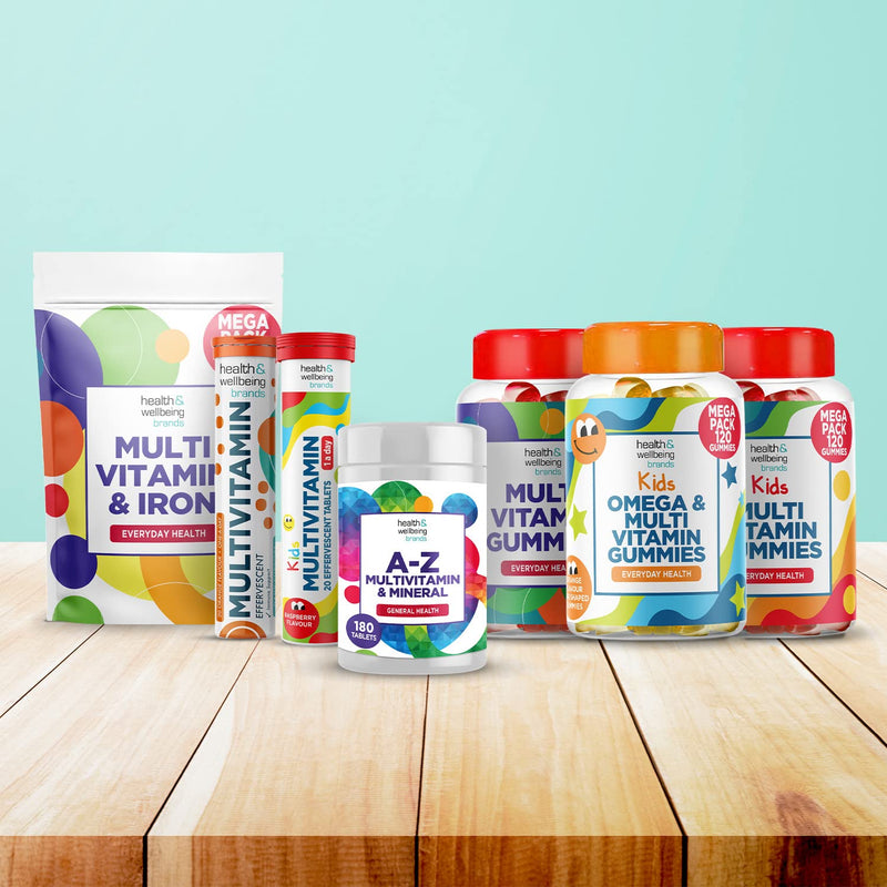 [Australia] - A-Z Multivitamin and Minerals 180 Tablets, Vitamins for Men's and Women's, 23 High Strength Vitamins and Minerals Including Iron, Zinc Vitamin C and More (180) 