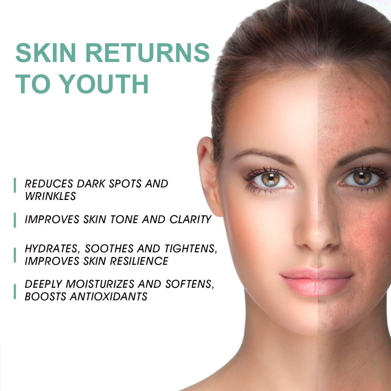 [Australia] - Retinol Serum High Strength for Face and Skin, Unique Double Active Ingredients of Retinol & Vitamin E, Synthetic Effect to Reduce Wrinkle, and Dark Circle (4 PACK) 4 PACK 