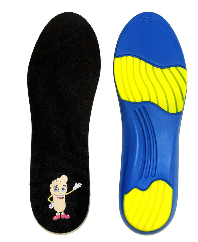[Australia] - FeetPeople Sport Cushioning Athletic Shoe Insoles 1 Pair, Men's Size: 14-15 
