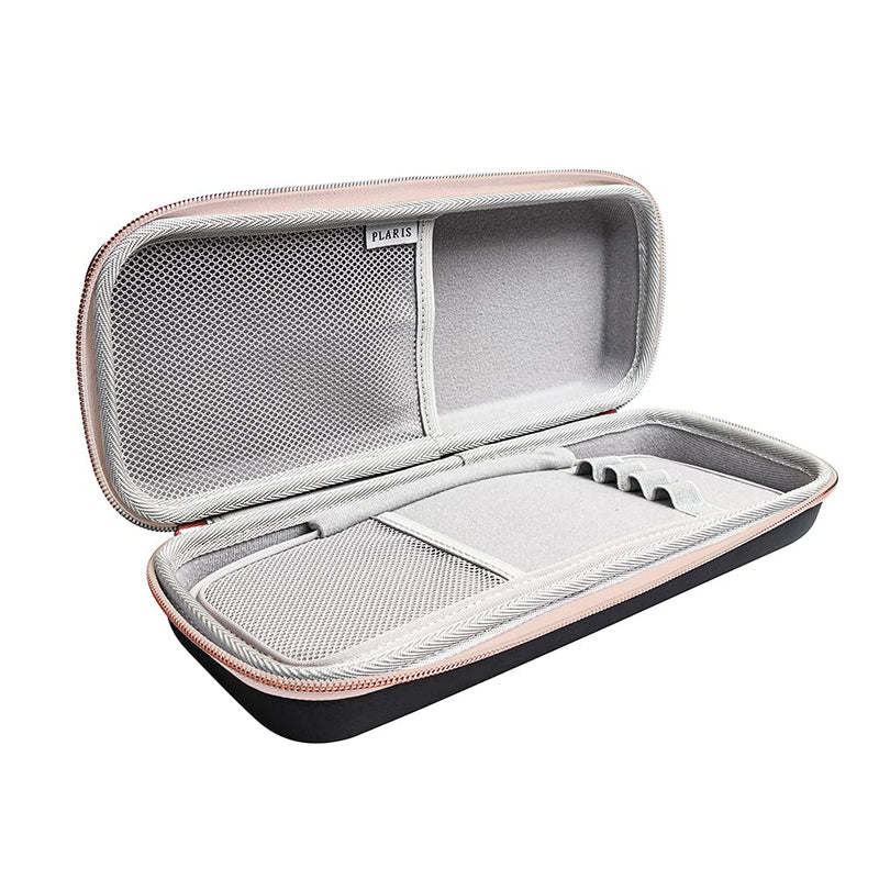 [Australia] - Plaris Stethoscope Case for Nurses for 3M Littmann/MDF/Omron Stethoscopes - Extra Room for Medical Bandage Scissors EMT Trauma Shears and LED Penlight, (Black Rosegold) Black Rosegold 