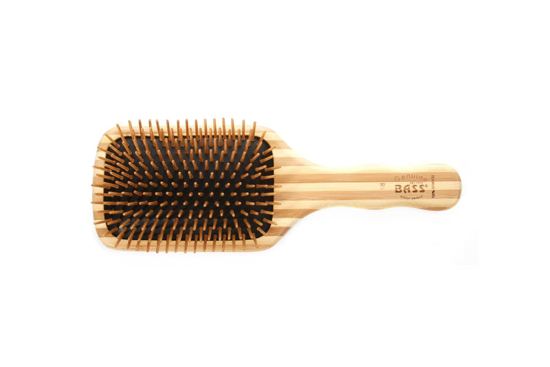 [Australia] - HAIR DOC Large Square Paddle Bamboo Brush ch 1 1 1 EA Assorted 