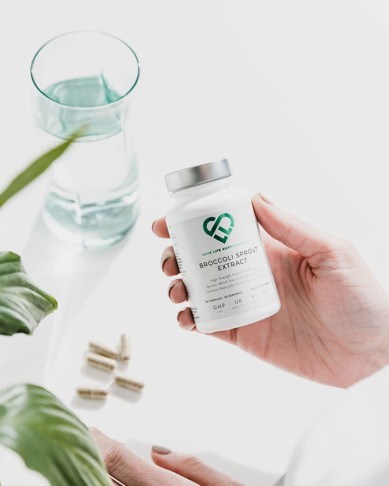 [Australia] - Broccoli Sprout Extract by LLS | Contains Activated Sulforaphane | 60 Capsules |18,000mg of Whole Plant Equivalent per Serving | Potent Antioxidant Content 