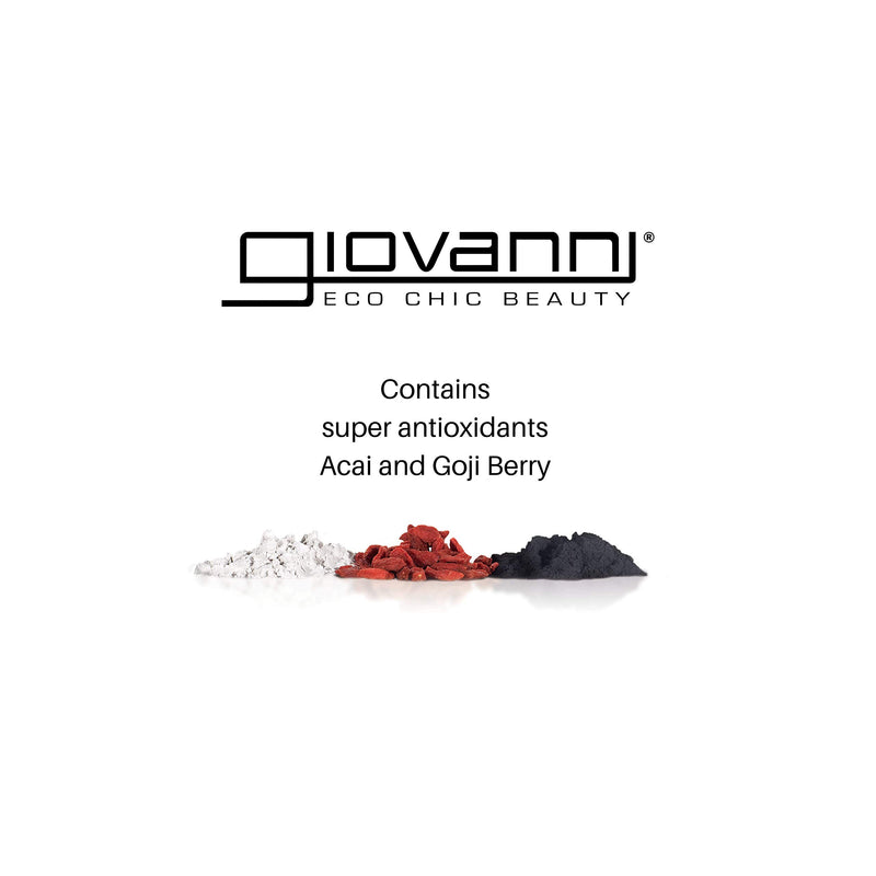 [Australia] - GIOVANNI D:TOX SYSTEM Purifying Body Bar, 5 oz. Super Antioxidants Acai & Goji Berry, Activated Charcoal, Removes Impurities for a Beautiful Complexion, Hypoallergenic, Dermatologist Tested (2 Pack) 