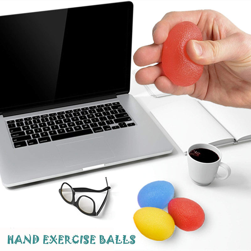 [Australia] - roygra Hand Exerciser, Finger Strengthener, Different Resistance Kit - 8 Pack 