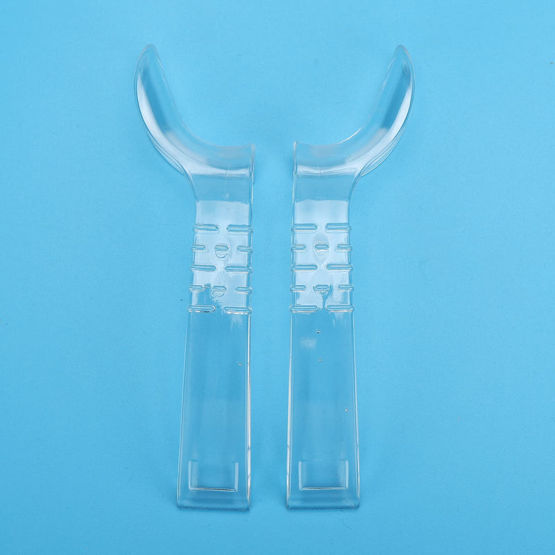 [Australia] - Dental Orthodontic Clear Teeth Intraoral Mouth Lip Retractor Photography Opener Large + Small Size(L+S) L+S 