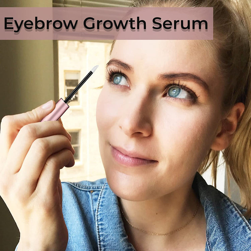 [Australia] - PREMIUM Eyebrow Growth Serum for Rapid Eyebrow Growth - Fuller Longer Thicker Stronger Healthier Natural Eyebrow Enhancing Boost Serum with Mascara Tube(3ml) 