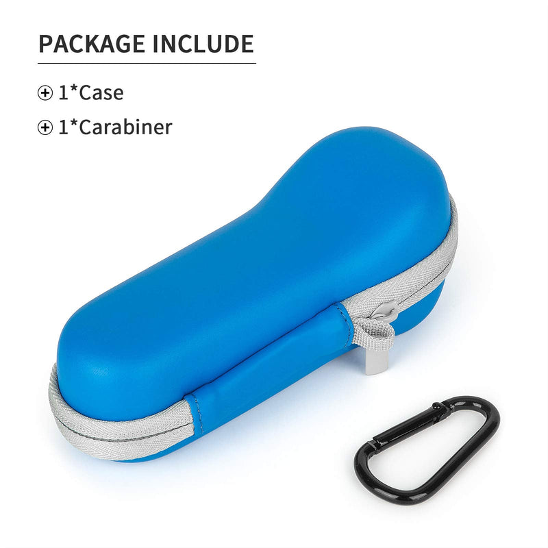 [Australia] - yinke Case for The Breather Hand-Held Inspiratory Expiratory Muscle Trainer, Travel Protective Cover Storage Bag (Blue) 