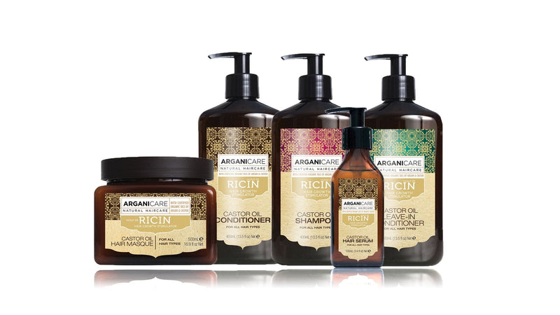 [Australia] - Arganicare Castor Oil Shampoo, Hair Growth Stimulator with Certified Organic Argan and Castor Oils. 400ml 