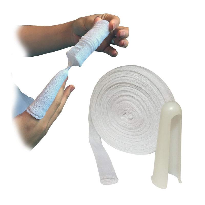 [Australia] - Steroplast 2 METRES OF STEROGAUZE SIZE 01 TUBULAR FINGER CUT WOUND DRESSING GAUZE BANDAGE & APPLICATOR FOR SMALL THIN ADULT FINGERS 1.5CM 