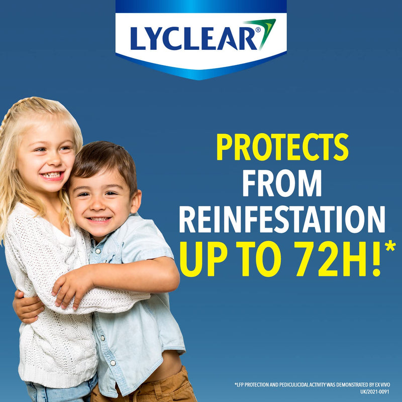 [Australia] - Lyclear Express Treat & Protect Spray - Kills Head Lice & Eggs – Effective in Just 10 minutes & Helps Protect for up-to 72 hours* – 100ml Spray Format 