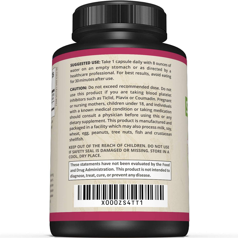 [Australia] - Premium Serrapeptase Enzyme Supplement – Helps Support Sinus Health – Powerful Serrapeptase Enzymes Formula – 40,000 SU Per Capsule- 90 Enteric Coated Serrapeptase Capsules 