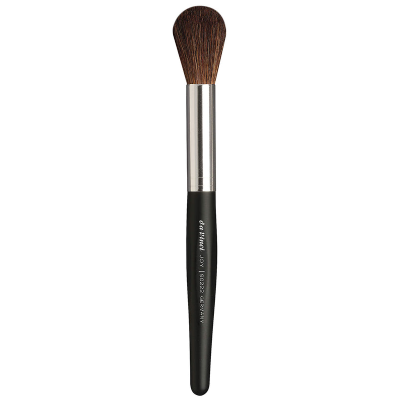 [Australia] - da Vinci Cosmetics Series 90222 JOY Blusher Brush, Round Natural Hair, 0.99 Ounce Joy Blusher Large Round 