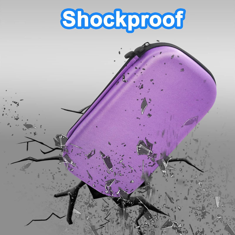 [Australia] - ZLiT Carrying Stethoscope Case,Shockproof Travel Portable Stethoscope Bag Compatible with 3M Littmann Stethoscope Fit for Nurses,Doctor and Medical Students(Purple) Purple 