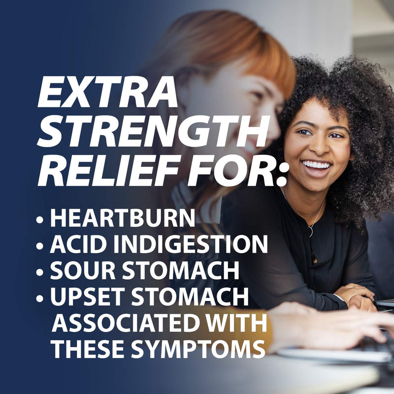 [Australia] - Rolaids Extra Strength Antacid, 96 Chewable Tablets, Mint Flavor, Extra Strength Heartburn Relief 