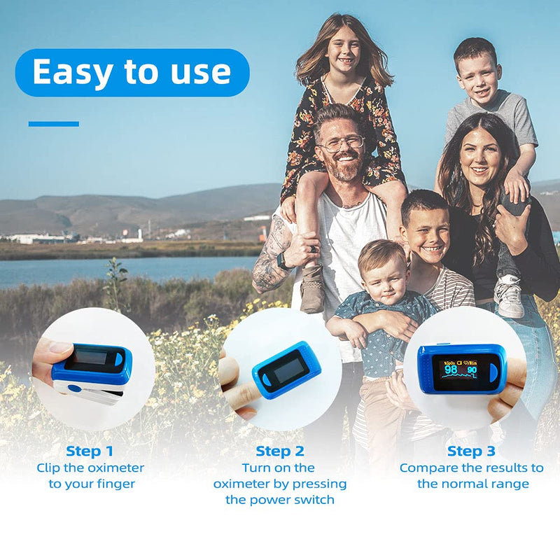 [Australia] - BLT M70CB Fingertip Pulse Oximeter, SpO2 Blood Oxygen Level Saturation Sats Monitor for Adults Meets Medical Standard UK Guidance, Finger Pulse Oximeter CE Approved, Not Related To NHS, No Bluetooth 