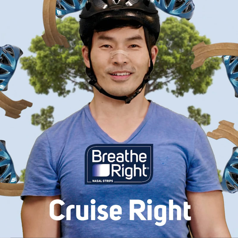 [Australia] - Breathe Right Extra Strength Tan Nasal Strips, Nasal Congestion Relief due to Colds & Allergies, Reduces Nasal Snoring caused by Nasal Congestion, Drug-Free, 44 count 
