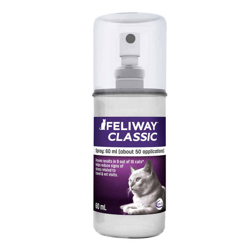 [Australia] - FELIWAY Classic Calming Spray 2 Fl Oz (Pack of 1) 