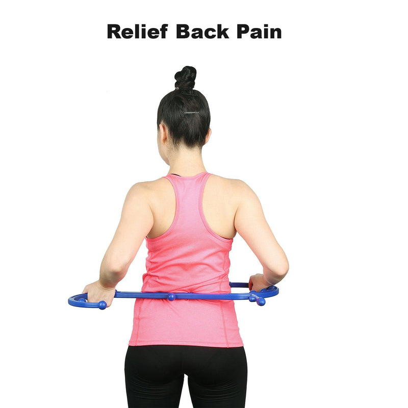 [Australia] - Bossjoy Trigger Point Massager Self Massage Tool, Lower Back Massager, Neck Massager, Shoulder Massager, Myofascial Release Tool - Deep Muscle Massage Tool 