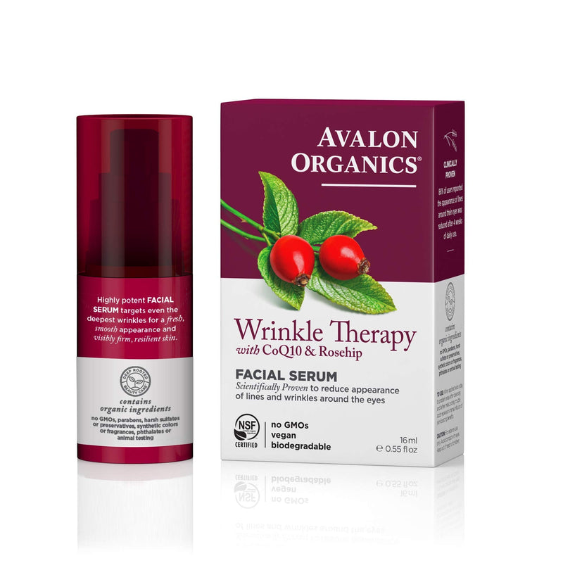 [Australia] - Avalon Organics Wrinkle Therapy Facial Serum 