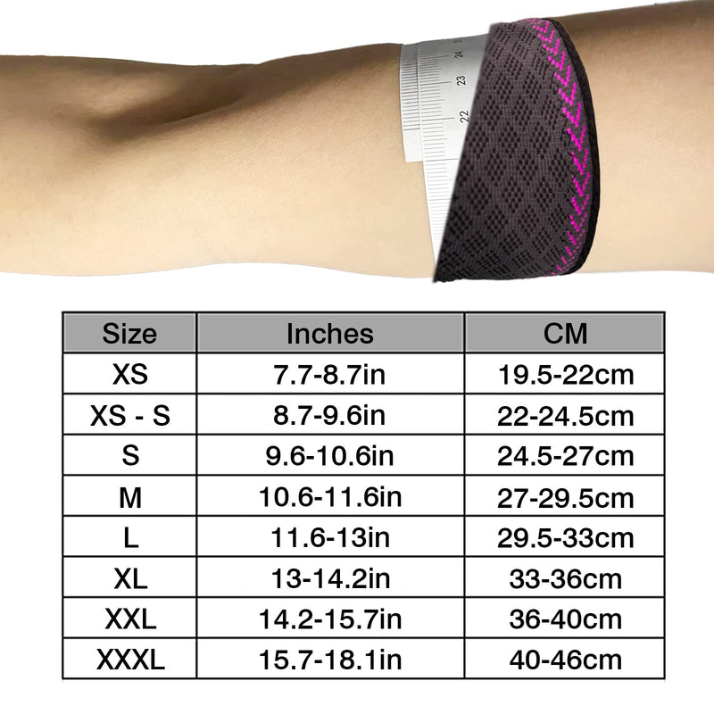 [Australia] - Diabetes Arm Band for Insulin Pod Monitoring Systems - Omnipod Dexcom Protects Insulin Pod - Washable and Reusable Replace Adhesive Patches Tape (L, Purple) L 