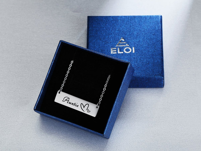 [Australia] - ELOI Gift for Aunt Necklace Pendant Christmas Birthday Gift for Auntie from Nephew Niece Jewelry 