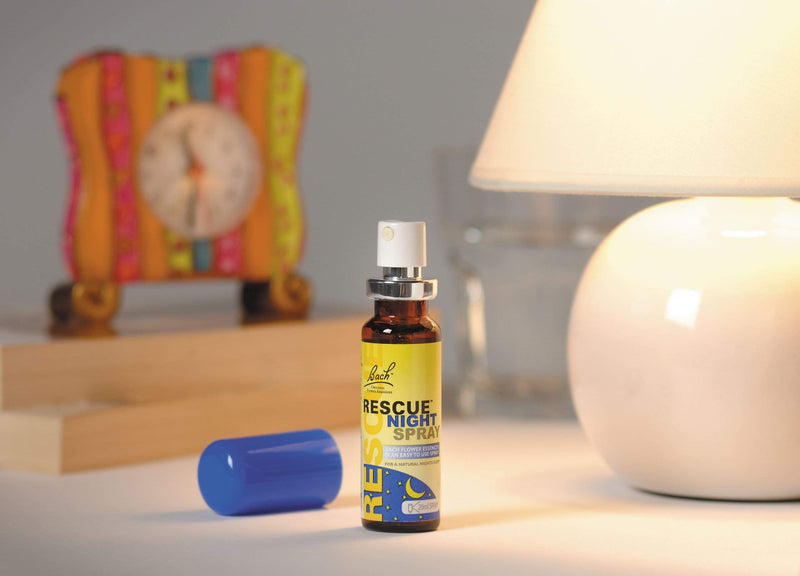 [Australia] - Nelson's Rescue Remedy Night Spray, Flower Essences, Natural Sleep Aid to Refresh & Recharge, Ready for The Day Ahead - 20ml Spray Bottle (Pack of 2) 