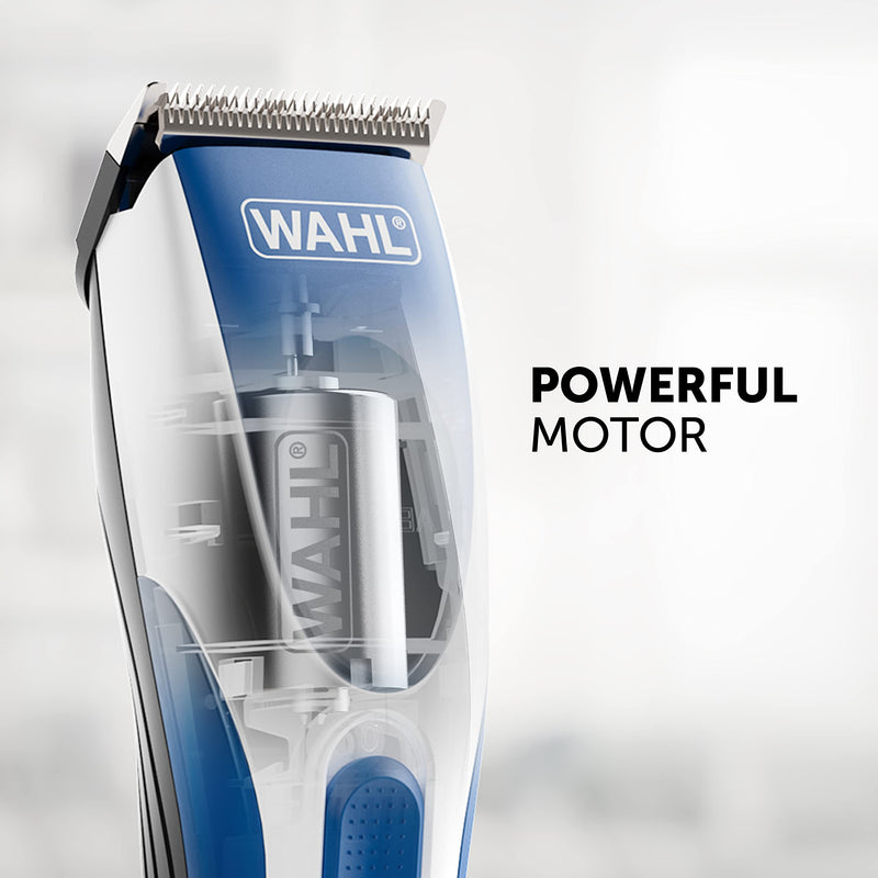 [Australia] - Wahl Colour Pro Cordless Clipper, Hair Clippers for Men, Men’s Head Shaver, Colour Coded Guide Combs, Clippers for Family Hair Cuts, Easy Home Haircutting single 