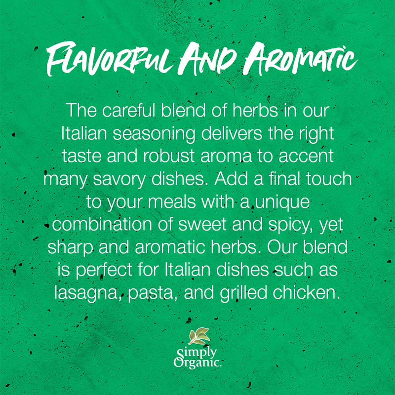 [Australia] - Simply Organic Italian Seasoning, Certified Organic 0.95oz 1 