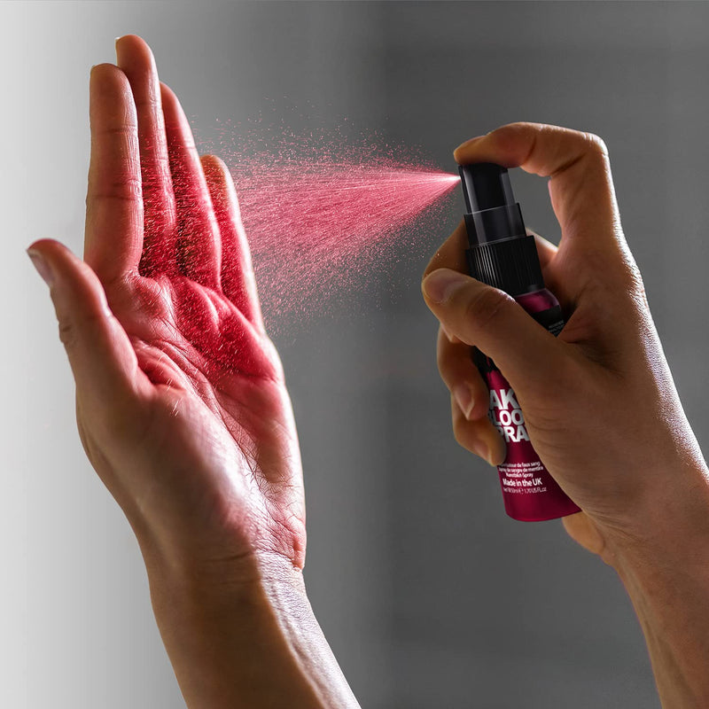 [Australia] - Fake Blood Gel Spray 50ml by Fright Fest Red Fake Blood liquid – SFX makeup looks great with face blood, liquid latex, white face paint, black face paint, body paint and spirit gum 