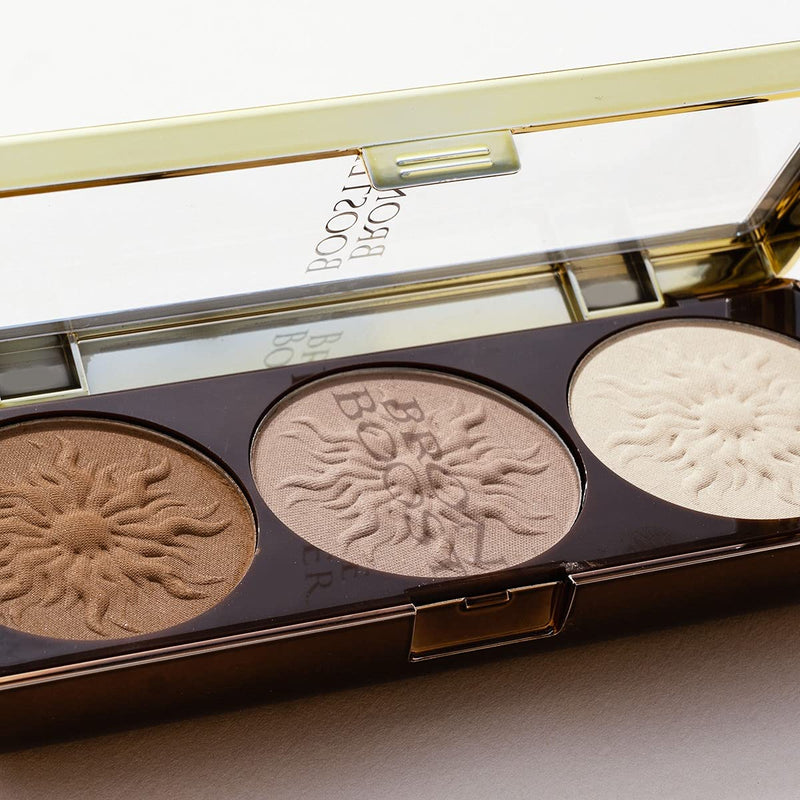 [Australia] - Physicians Formula - Bronze Booster Glow-Boosting Strobe and Contour Palette - Contouring and Highlighting Palette - Universally Flattering Shades - with Special Angled Brush for Targeted Application Pressed Bronzer 