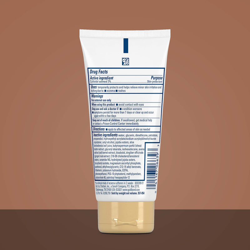 [Australia] - Gold Bond Hand Cream for Eczema Relief 3 oz., Skin Protectant Cream With 2% Colloidal Oatmeal 