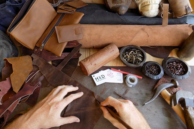 [Australia] - Hide & Drink, Leather Organizer Pouch, Travel Essentials, Everyday Accessories, Handmade :: Bourbon Brown 