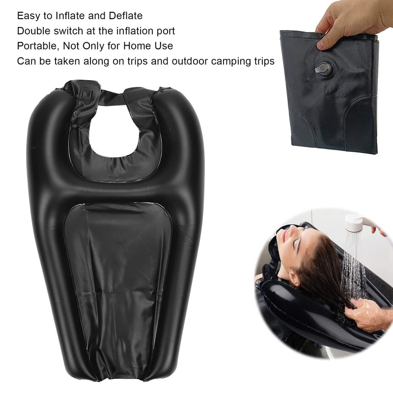 [Australia] - Inflatable Shampoo Bowl, Hair Washing Basin Quick Portable Shampoo Bowl Lightweight for Elderly, Disabled, Children, Elderly, Disabled, Pregnant, Injured 