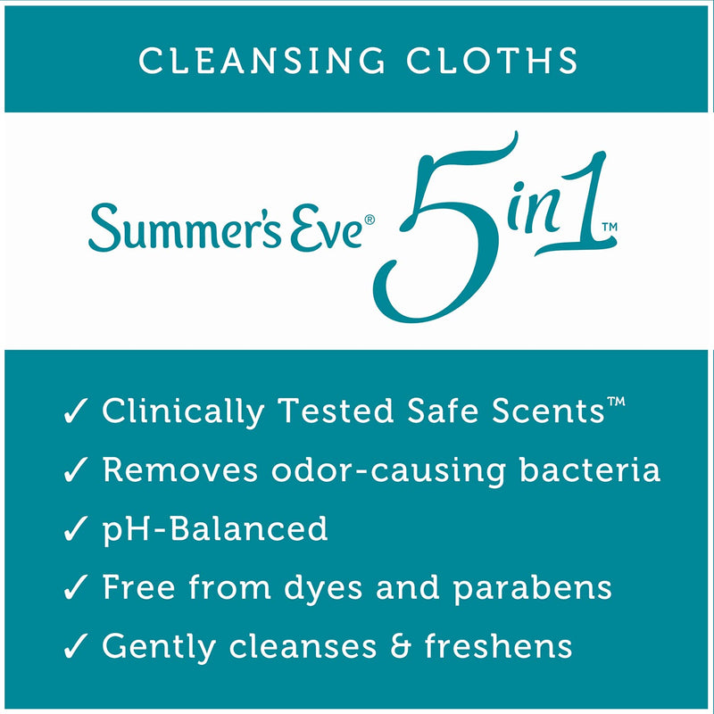 [Australia] - Summer's Eve Cleansing Cloths, Sunset Oasis, 16 count 16 Count (Pack of 1) Pack of 1 
