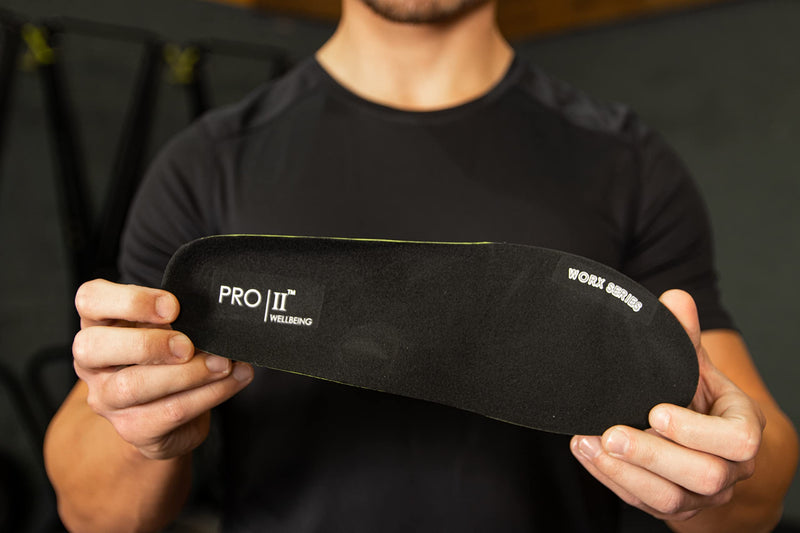 [Australia] - PRO 11 WELLBEING Plantar Series Orthotic Insoles Full Length with Arch Supports, Metatarsal and Heel Cushion for Plantar Fasciitis Treatment 5/6.5 UK 