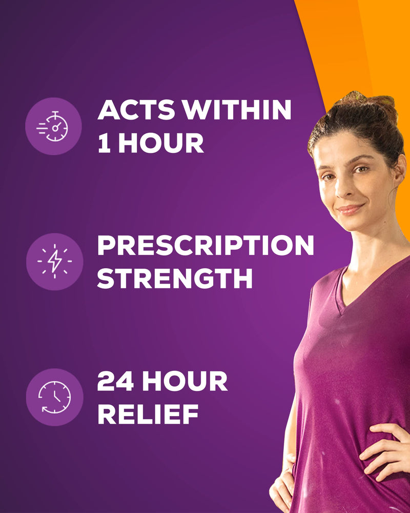[Australia] - Allevia 120 mg tablets Fexofenadine - Hayfever Allergy Relief - Pack of 15 – 24hr Relief from Symptoms Including Sneezing, Watery Eyes, Itchy & Runny Nose - Prescription Strength 