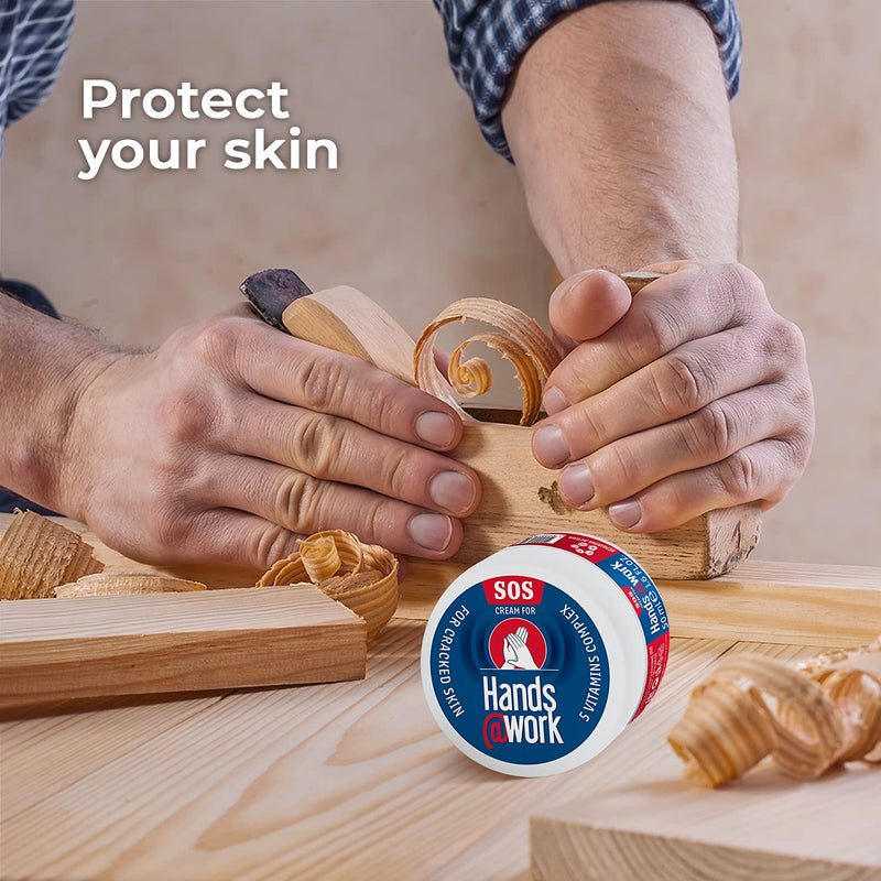 [Australia] - Hands@Work - SOS Hand Cream. A Special 5-vitamins Formula Effectively Restores The Cracked And Extremely Dry Skin Of The Hands At Work - 50 ml 