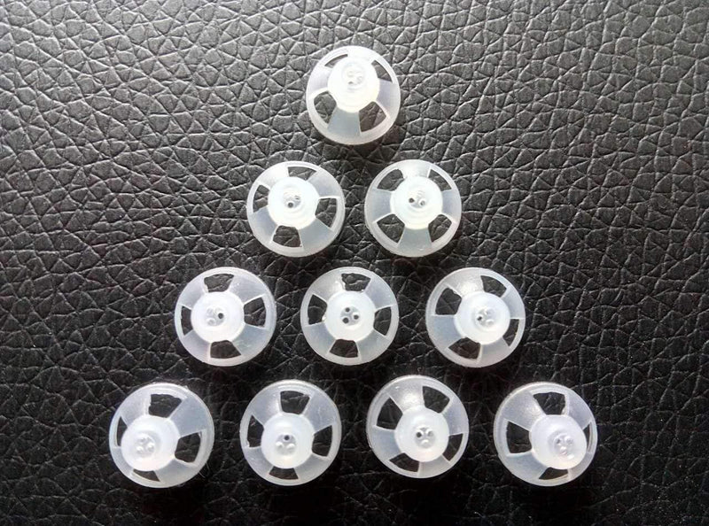[Australia] - Jungle Care Hearing Aid Ear Piece Open Domes 9mm 10-Pack Comfortable PSAP (Personal Sound Amplifiers Product) Kit Ear Tips Invisible, Perfect for Open Air (Open fit), Except for RIC 
