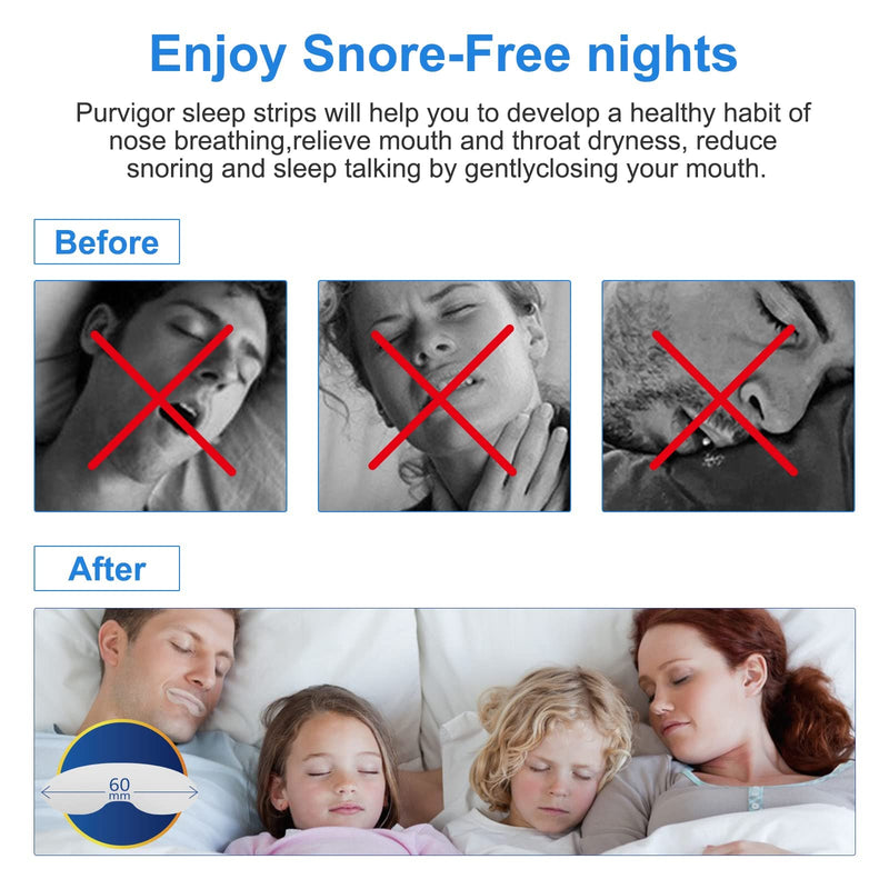 [Australia] - Mouth Tape for Sleeping 90 Pcs, Advanced Gentle Sleep Strips, Snoring Solution, Better Nose Breathing, Less Mouth Breathing, Anti Snoring Devices,Instant Snoring Relief 