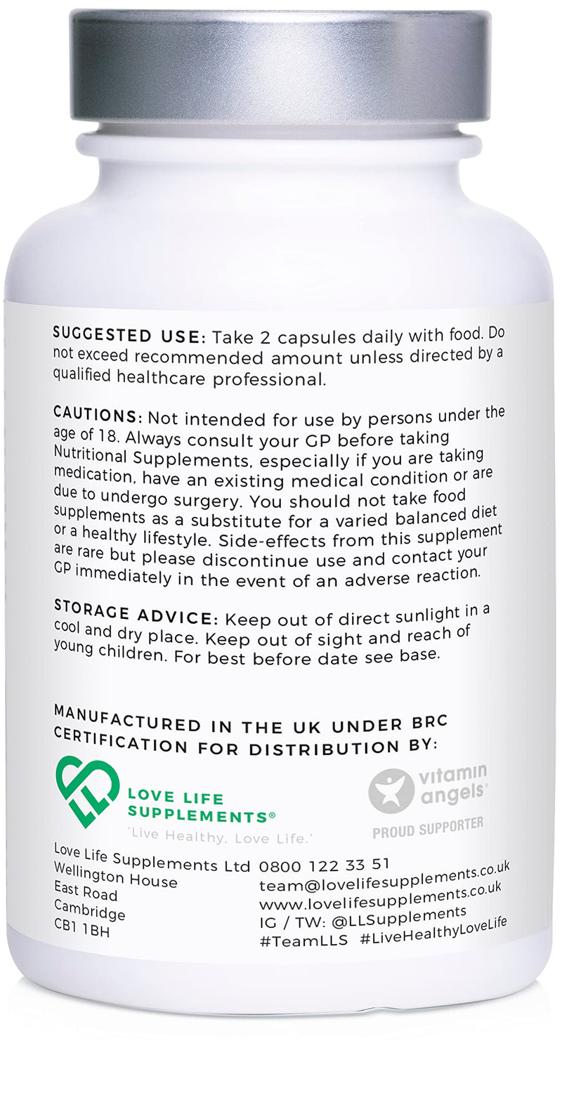 [Australia] - Curcumin 95 Advanced by LLS | High Strength Curcumin (the Active Component of Turmeric) with 95% Curcuminoids + BioPerine®, Vitamin D, Tomato and Ginger Root | 60 Capsules | Love Life Supplements - 'Clean, Effective, High Quality' 