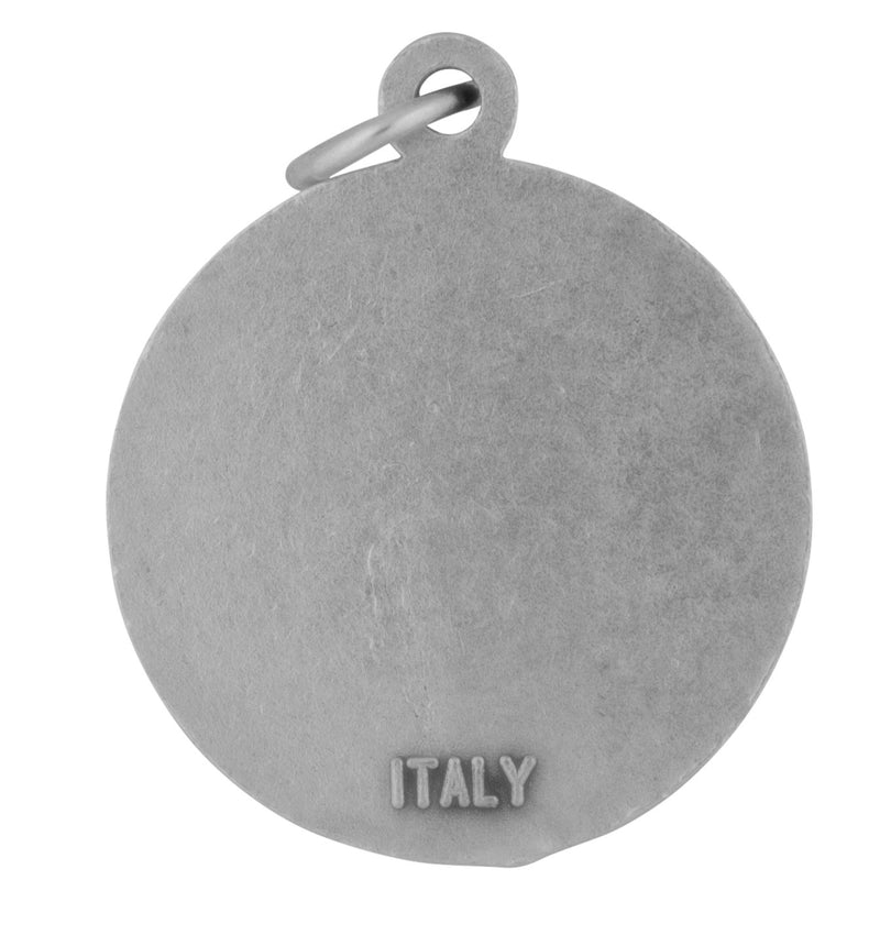 [Australia] - Venerare Round Saint Michael Medal, 7/8" No Chain 